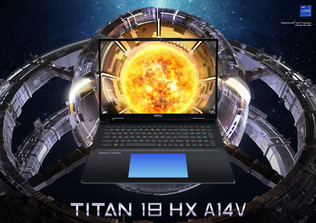 MSI Titan 18 HX: تجربة لعب متطورة بذكاء اصطناعي